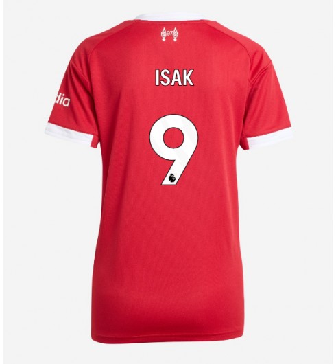 Liverpool Alexander Isak #9 Hjemmedrakt Dame 2025-26 Korte ermer Liverpool Alexander Isak #9 Hjemmedrakt Dame 2025-26 Korte ermer